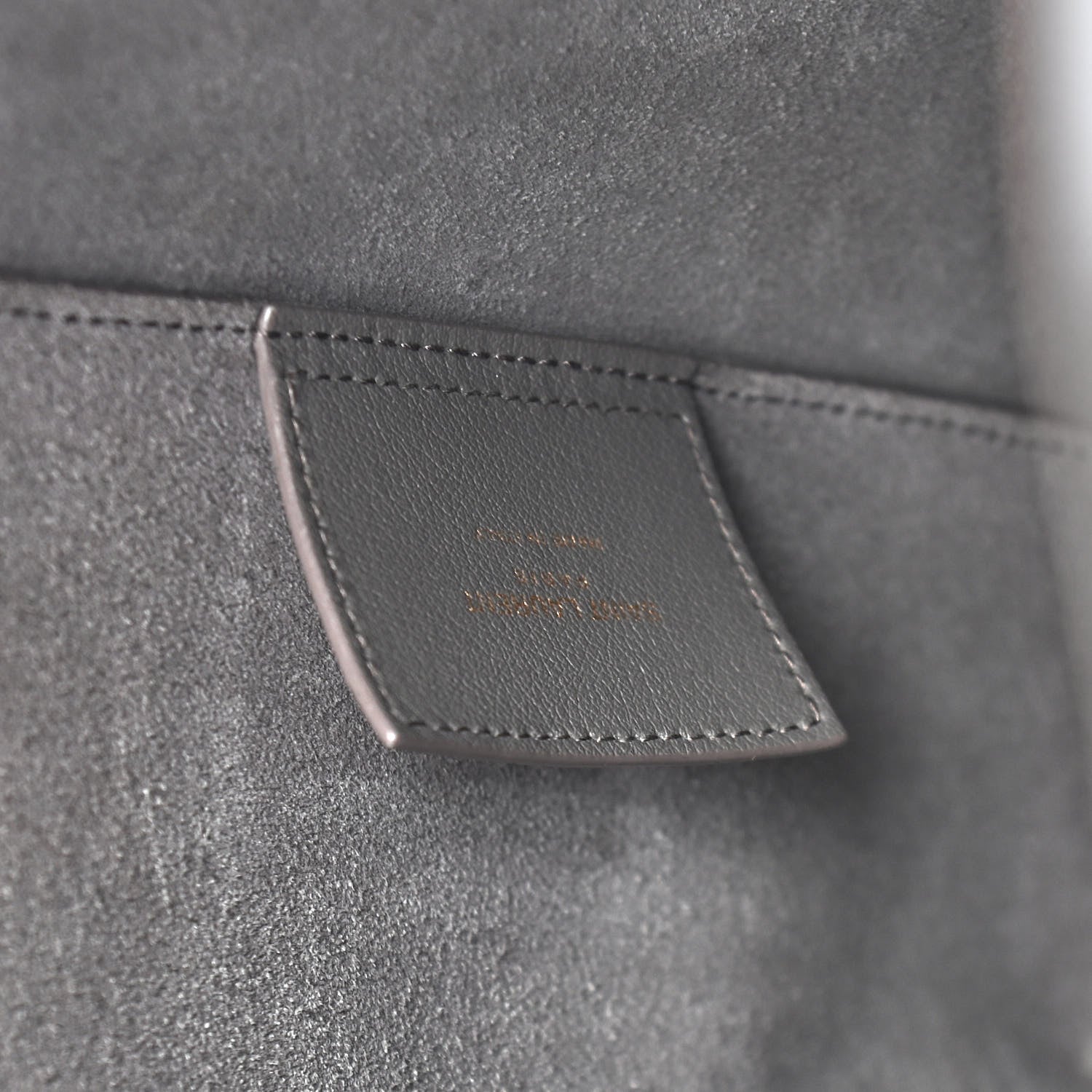 Saint Laurent Calfskin Large Shopping Tote Earth 5 of 9