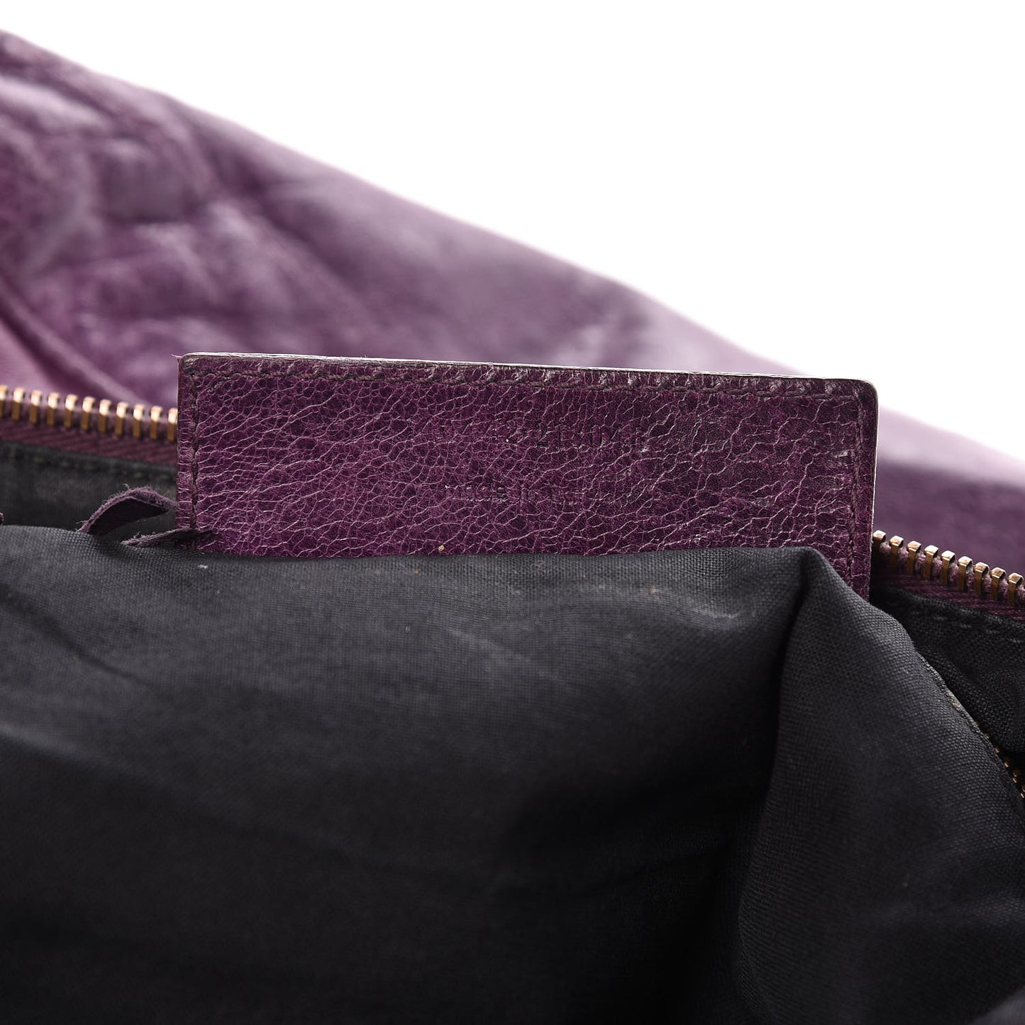 Agneau Classic Hardware Day Hobo Raisin