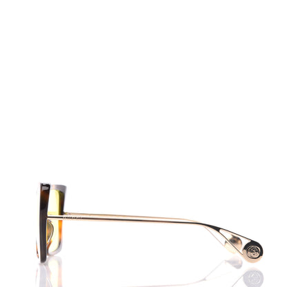 Gucci Acetate Oversize Square Frame GG0435S Sunglasses Havana 3 of 7