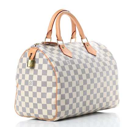 Louis Vuitton Damier Azur Speedy 30 3 of 10