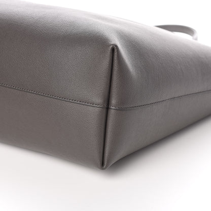 Saint Laurent Calfskin Large Shopping Tote Asphalt 11 of 12