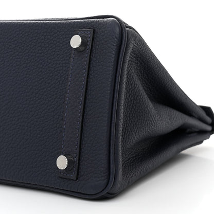 Hermes Togo Birkin 25 Bleu Nuit 10 of 11