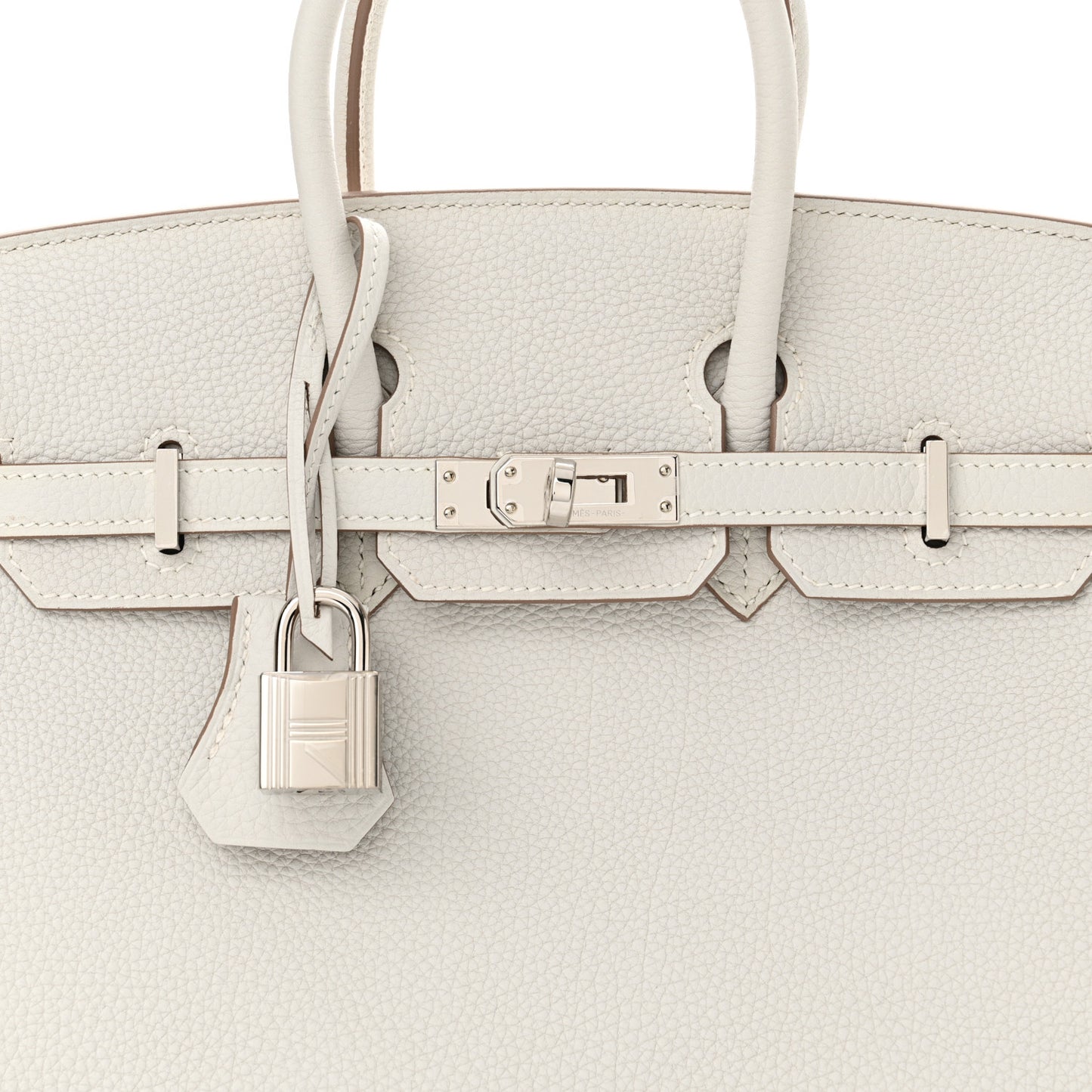 Togo Birkin 25 Gris Pale