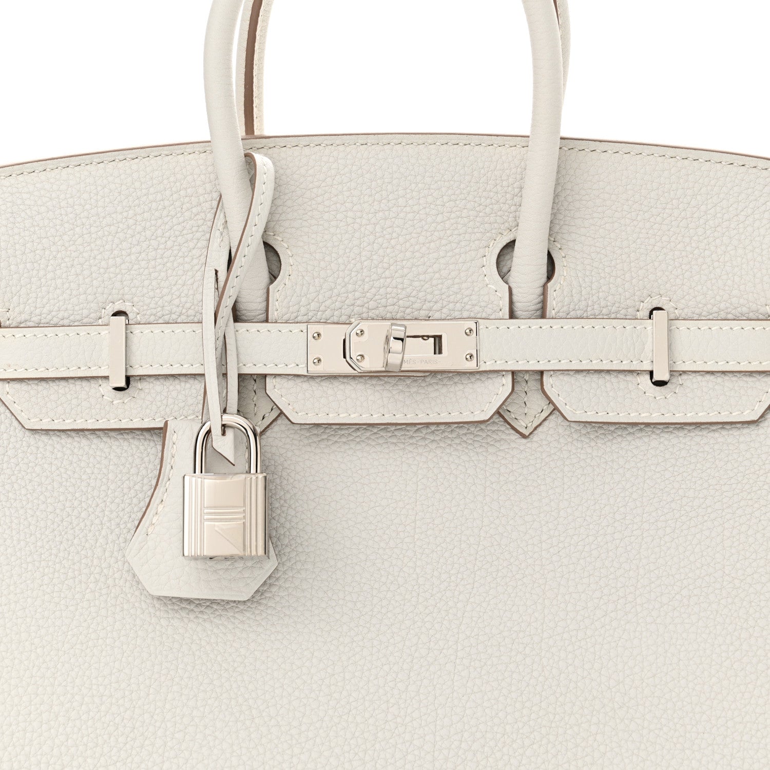 Hermes Togo Birkin 25 Gris Pale 8 of 11