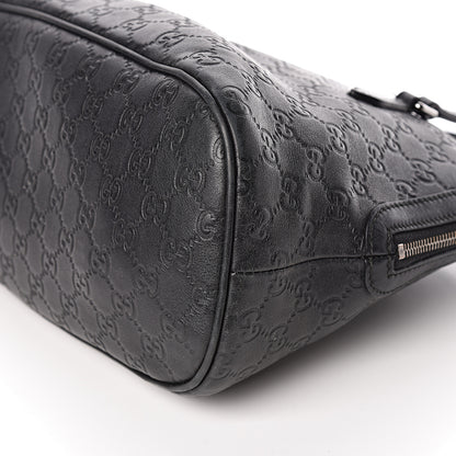 Gucci Guccissima Medium Dome Bag Black 10 of 14