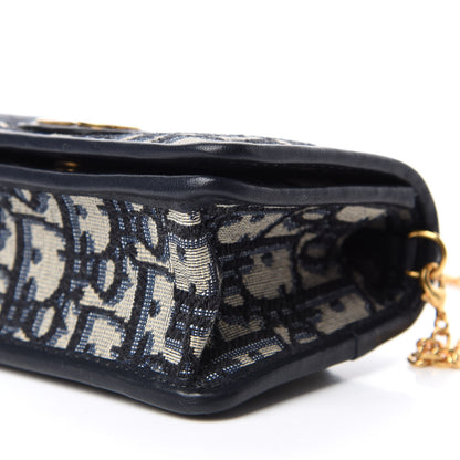 Christian Dior Oblique Nano 30 Montaigne Pouch Blue 7 of 10