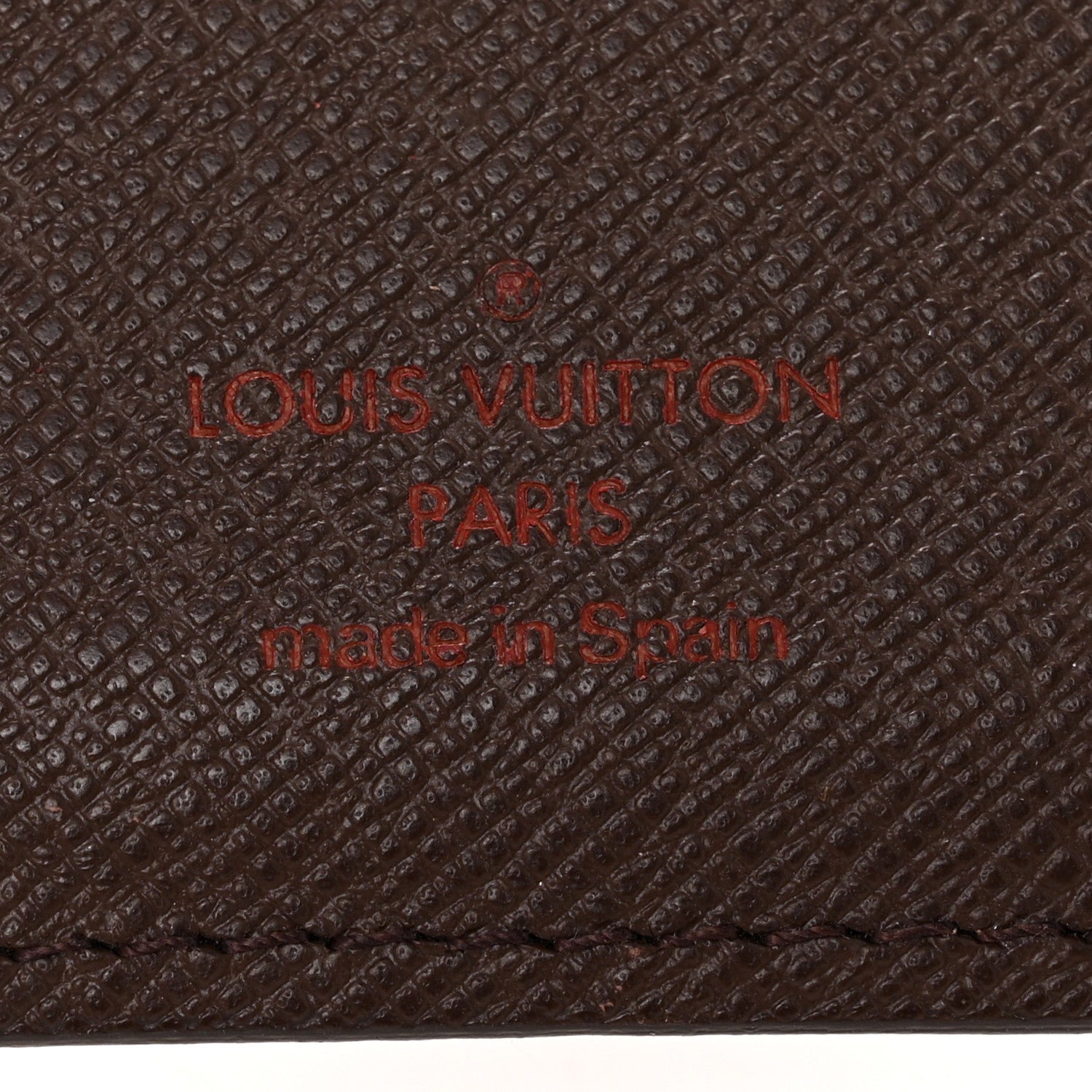 Louis Vuitton Damier Ebene Small Ring Agenda Cover 6 of 11