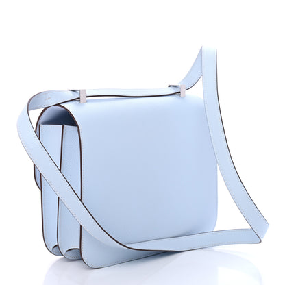 Hermes Epsom Constance 24 Bleu Brume 1 of 4