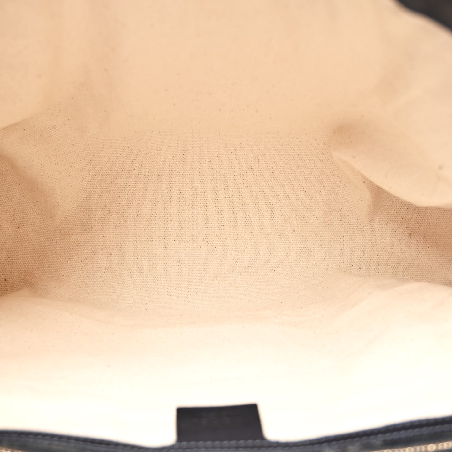 Monogram Vintage Web Medium Top Handle Bag Beige Blue