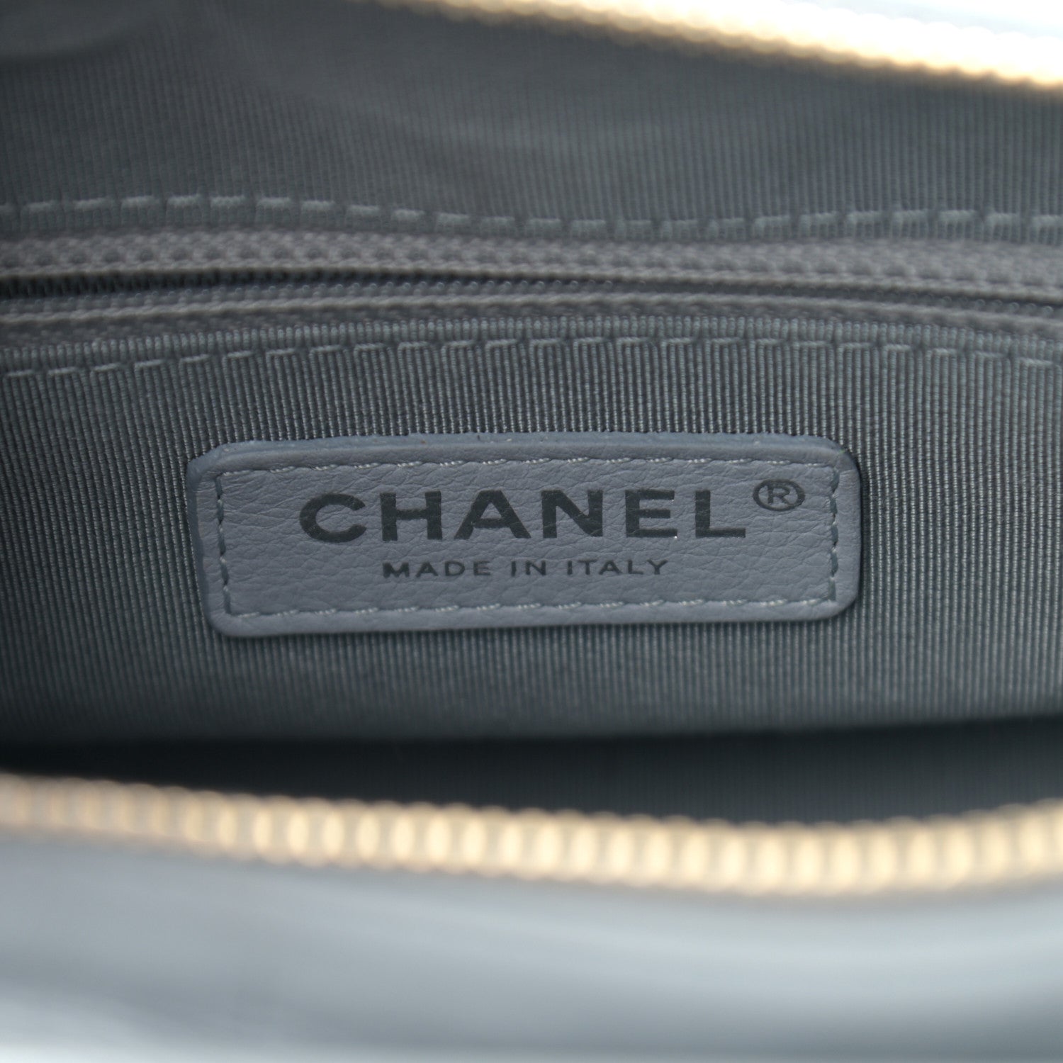 Chanel Aged Calfskin Quilted Small Gabrielle Hobo Light Blue 6 of 11