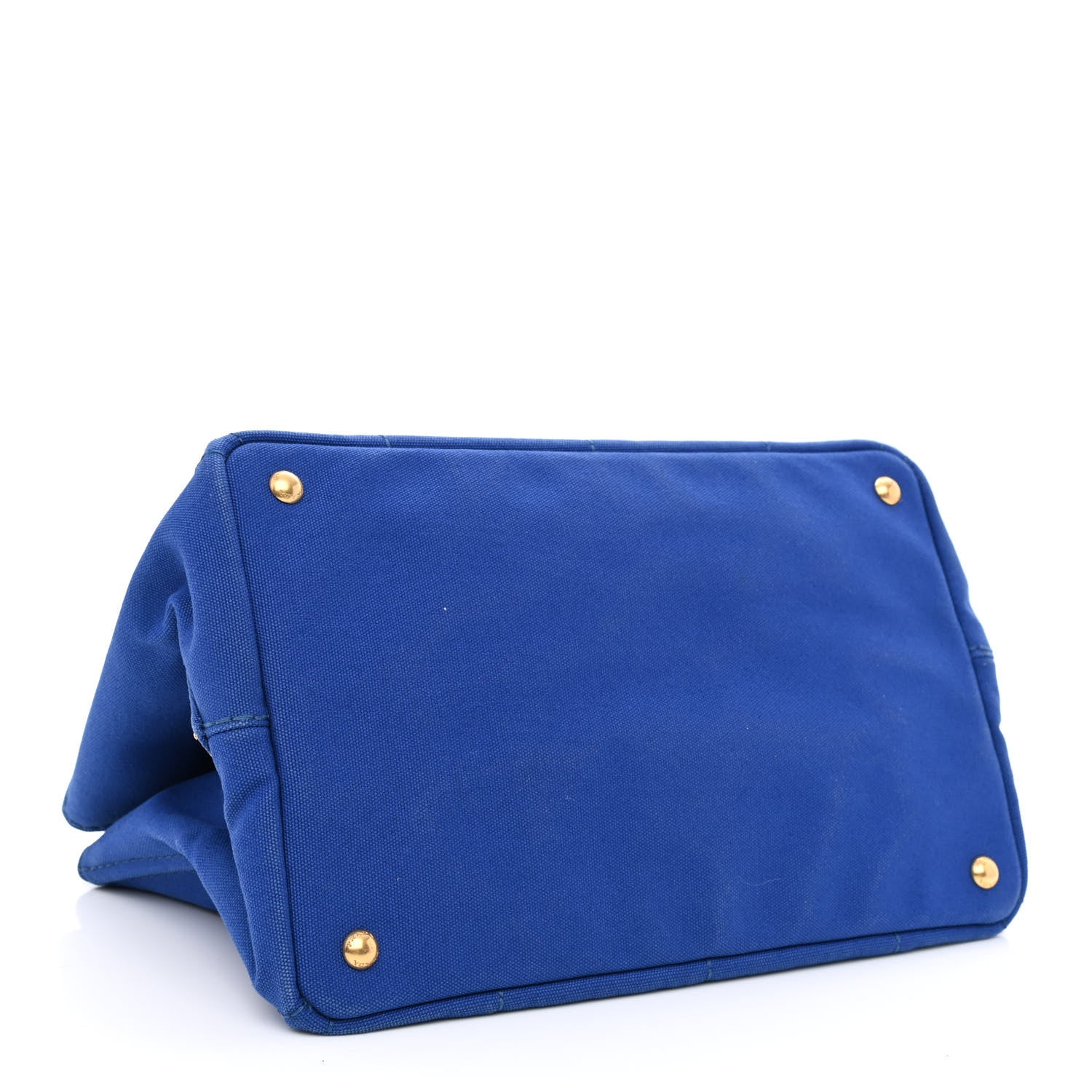 Prada Canapa Logo Tote Cobalto 4 of 10