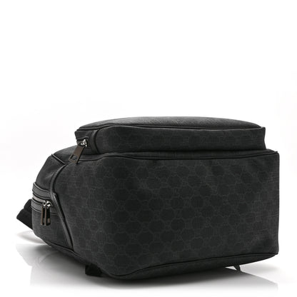Gucci GG Supreme Monogram Medium Day Backpack Grey Black 4 of 11