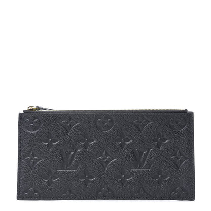 Louis Vuitton Empreinte Felicie Chain Wallet Zippered Insert Black 1 of 5