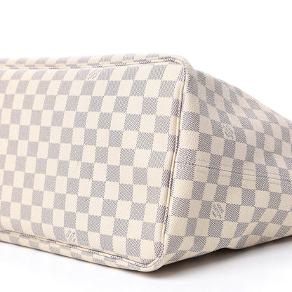 Louis Vuitton Damier Azur Neo Neverfull GM Rose Ballerine 7 of 12