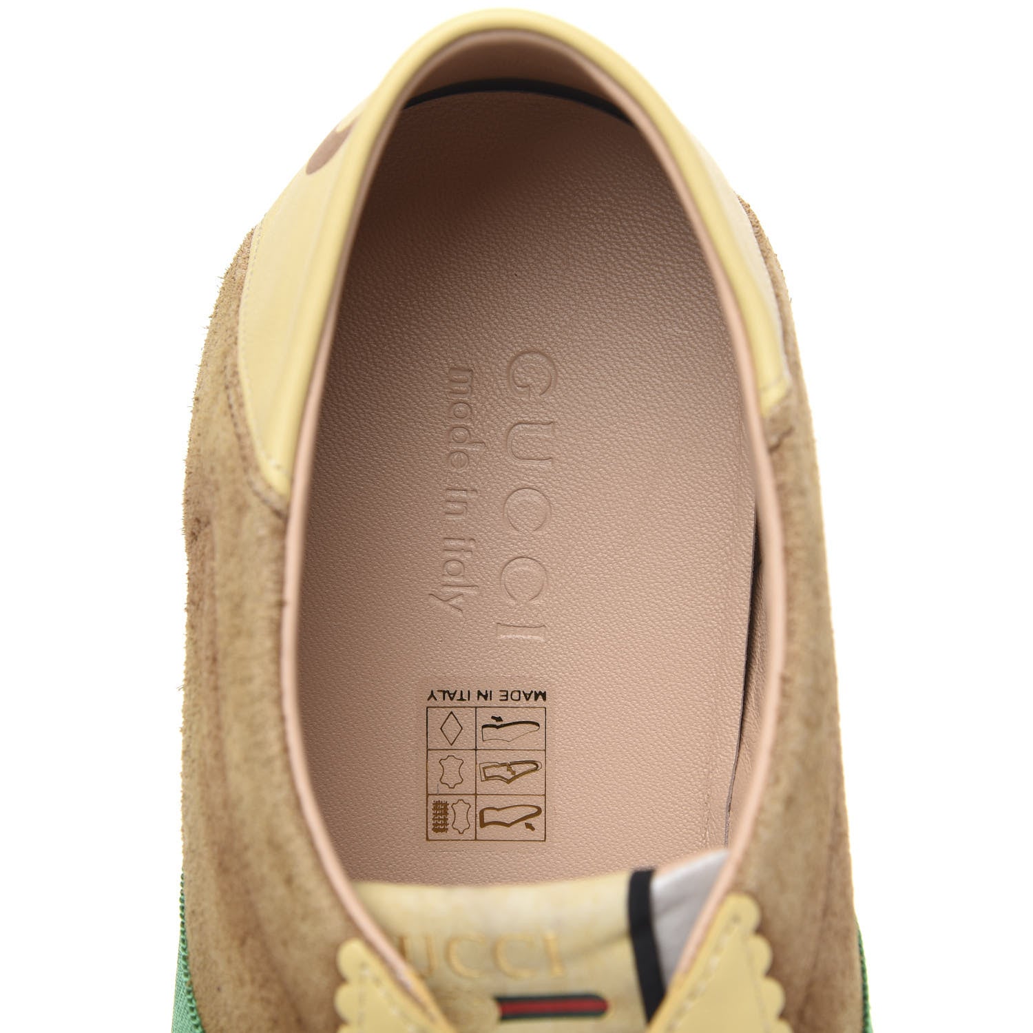 Gucci Suede Web Mens Rocket Sneakers 12 Nocciola Burro 8 of 10