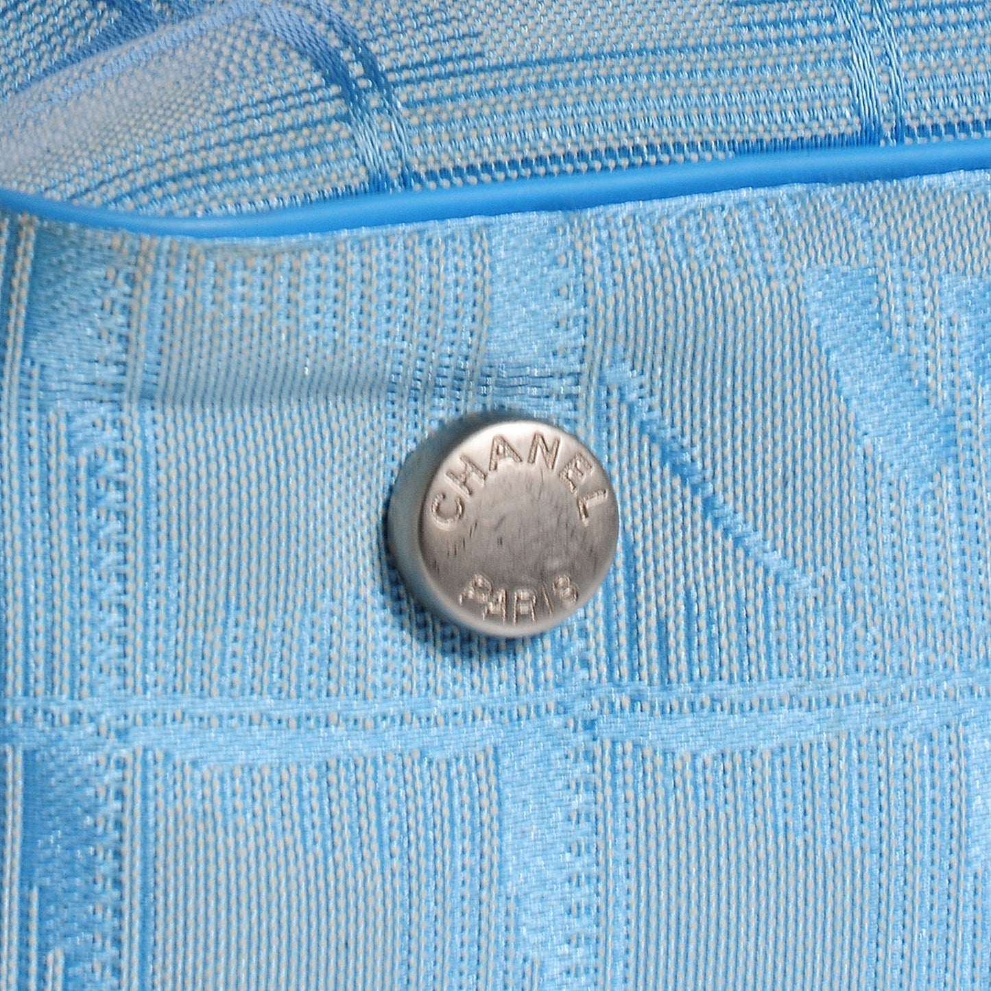 Nylon Travel Tote Blue