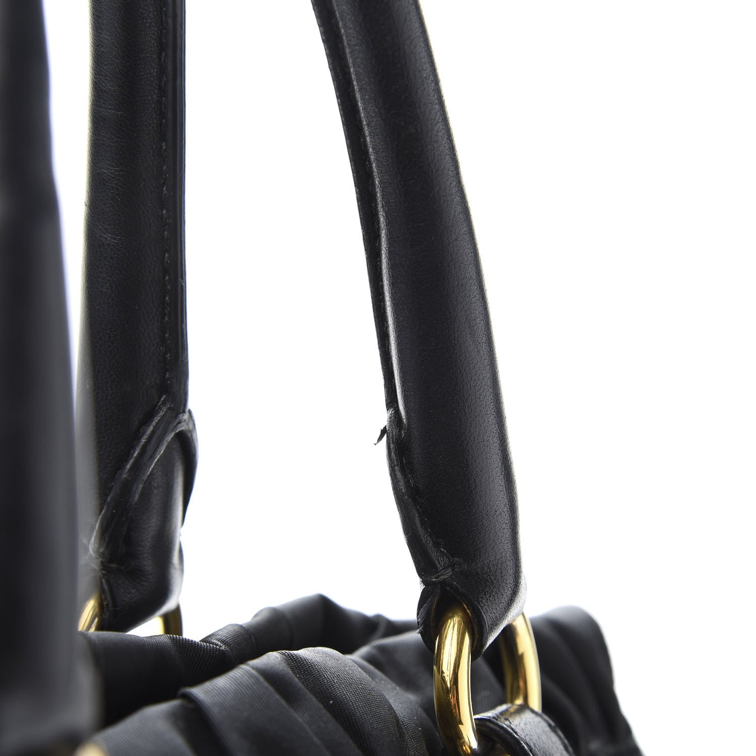 Prada Tessuto Nylon Gaufre Tote Black 14 of 16