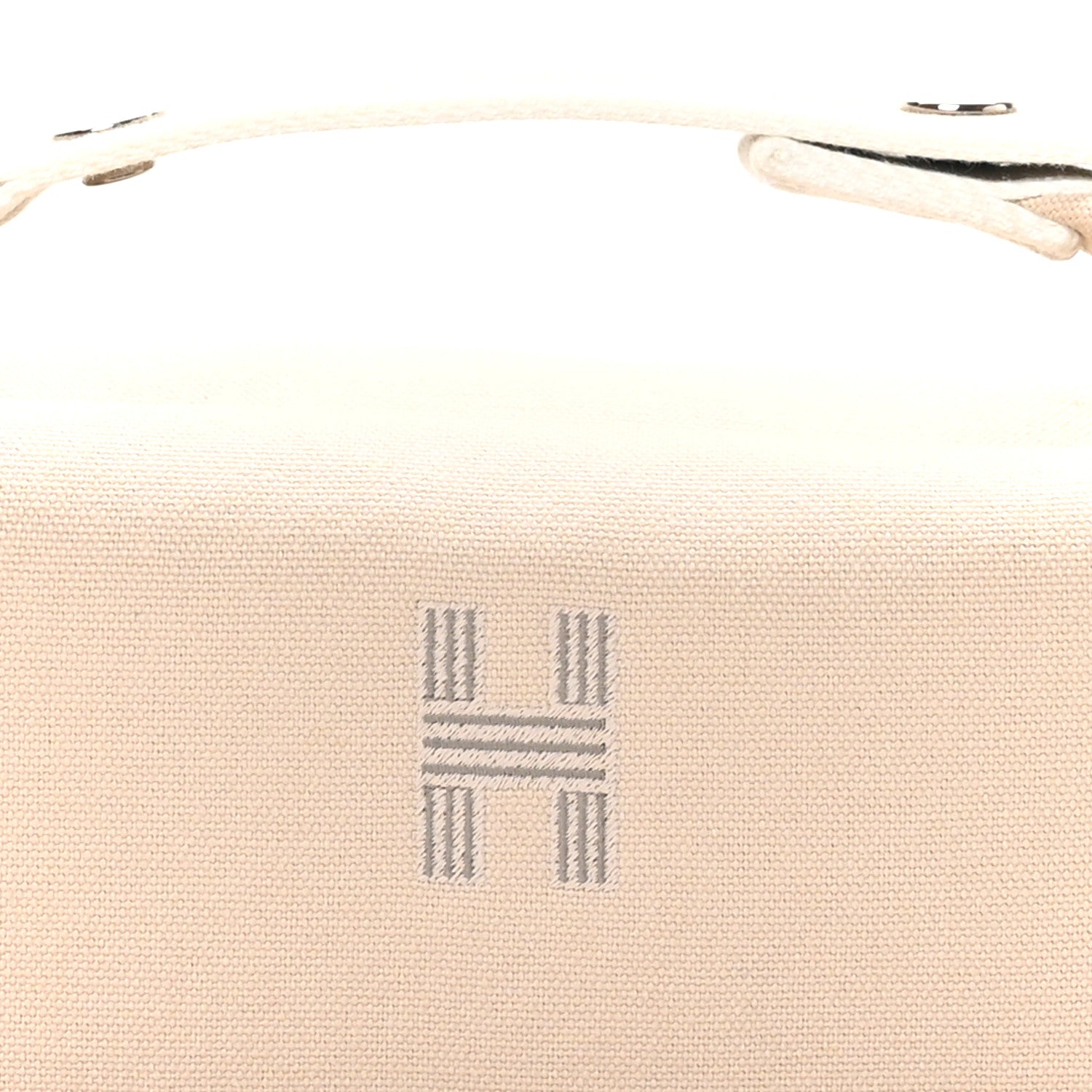 Hermes Canvas Small Bride-A-Brac Pouch Natural 7 of 8