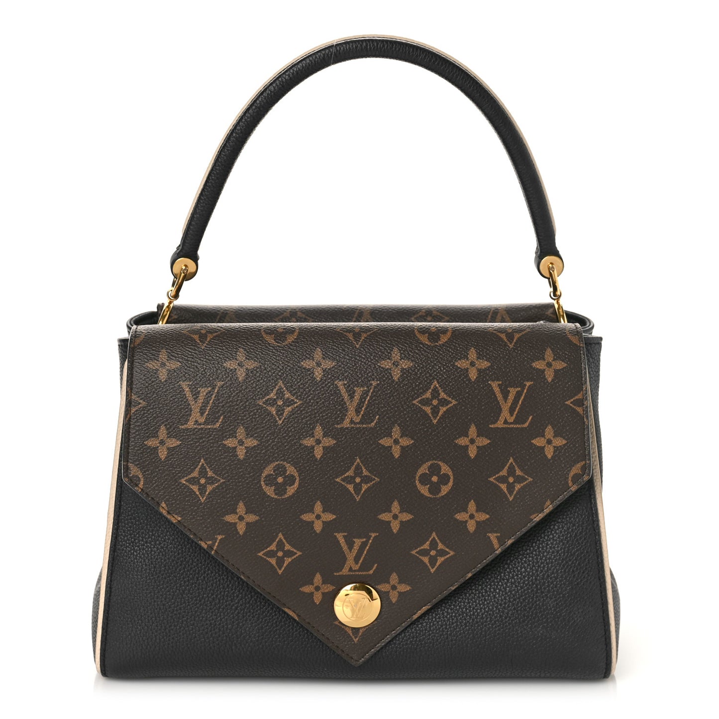 Monogram Double V Black