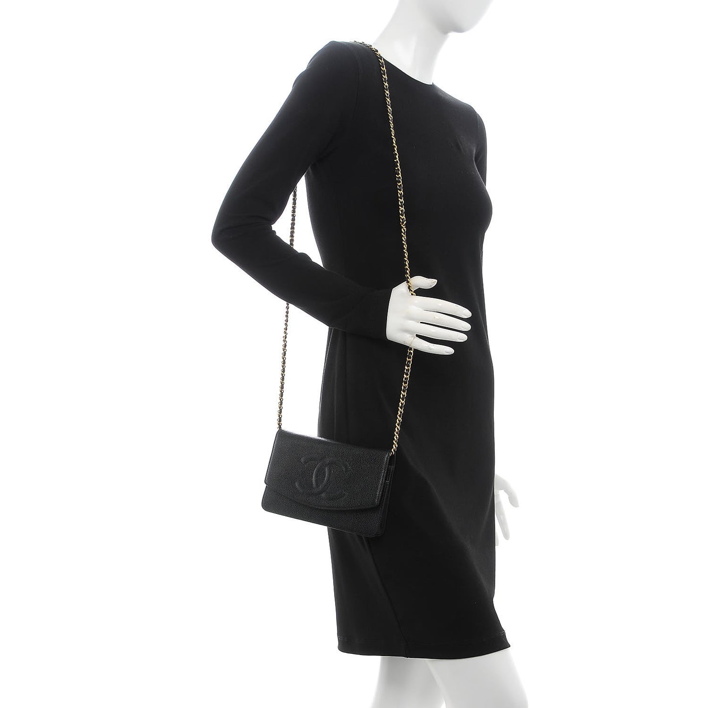 Caviar Timeless CC Wallet On Chain WOC Black