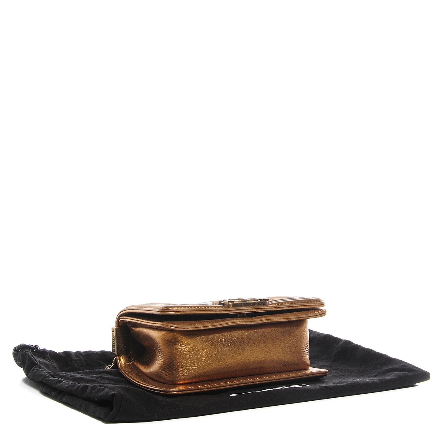 Galuchat Stingray Mini Boy Flap Gold