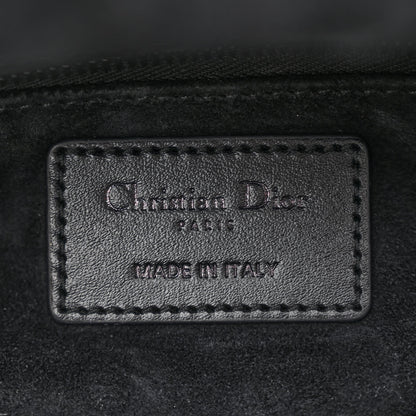 Christian Dior Calfskin Cannage Diamond Small My ABCDior Lady Dior Black 6 of 10