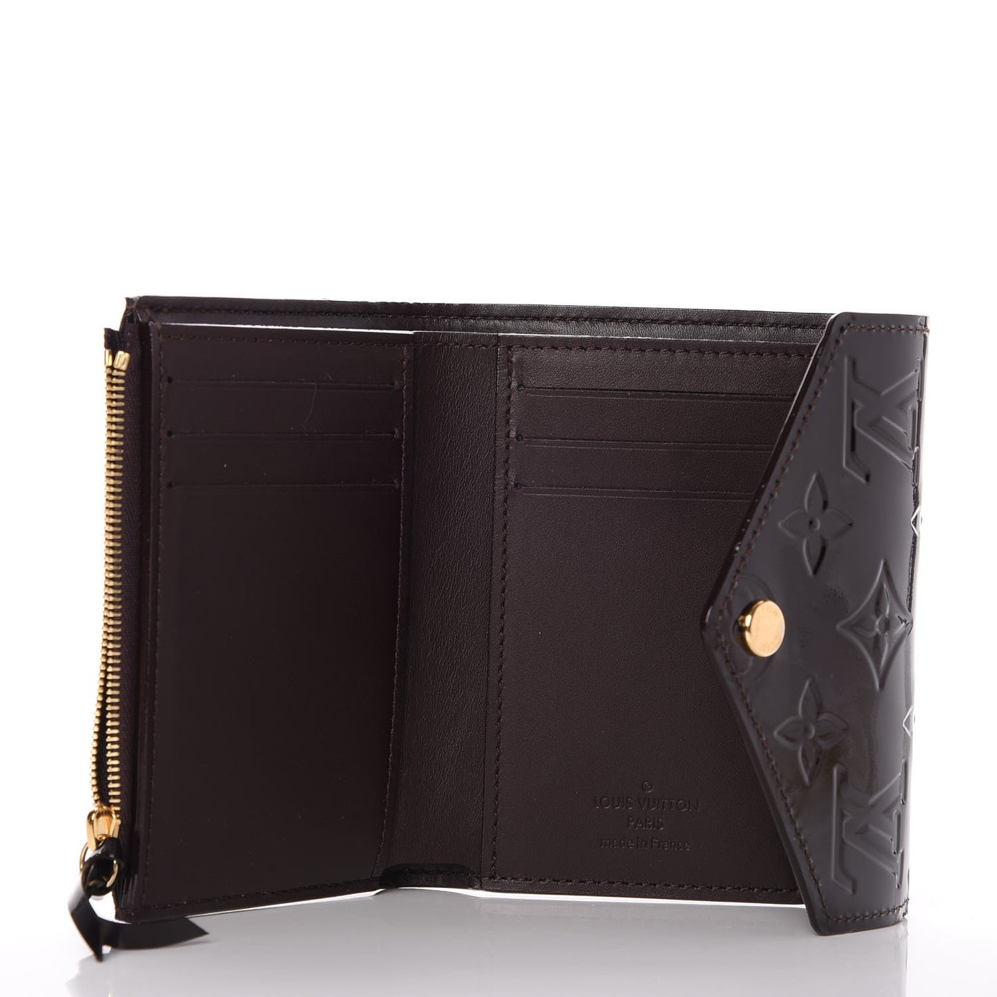 Vernis Victorine Wallet Amarante