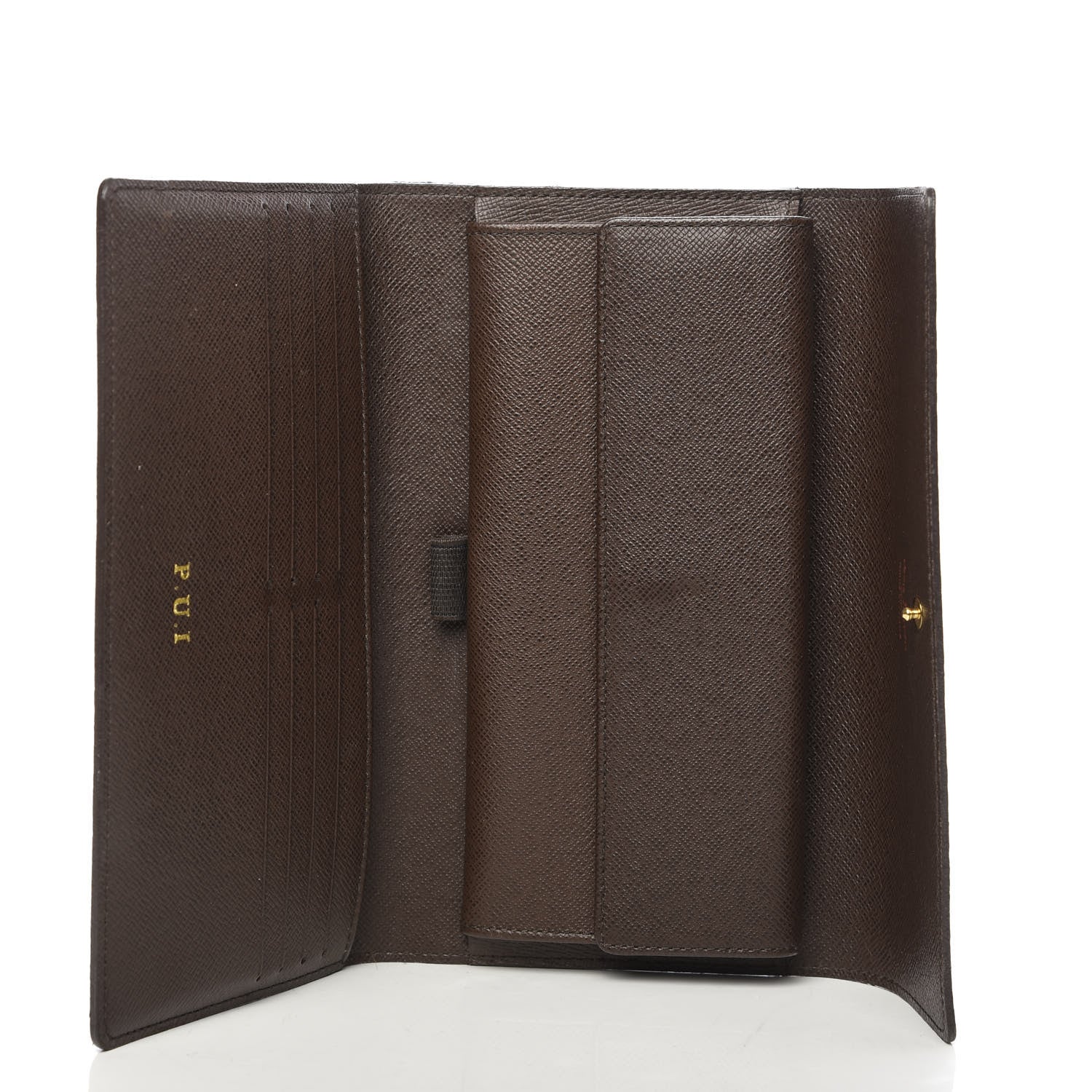 Louis Vuitton Damier Ebene Porte Tresor International Wallet 5 of 11