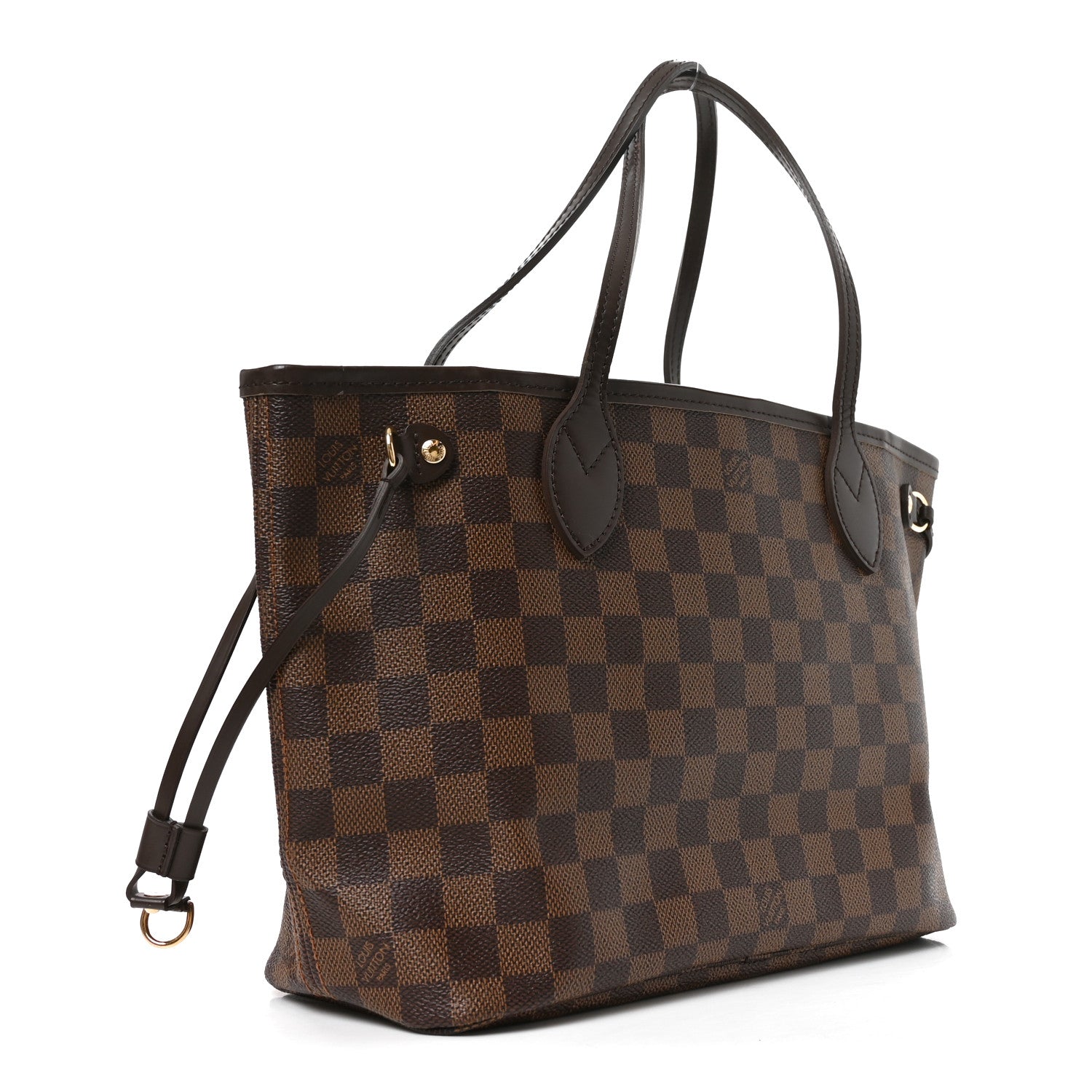 Louis Vuitton Damier Ebene Neverfull PM 3 of 9