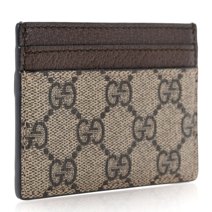 Gucci GG Supreme Monogram Ophidia Card Holder Brown 3 of 7