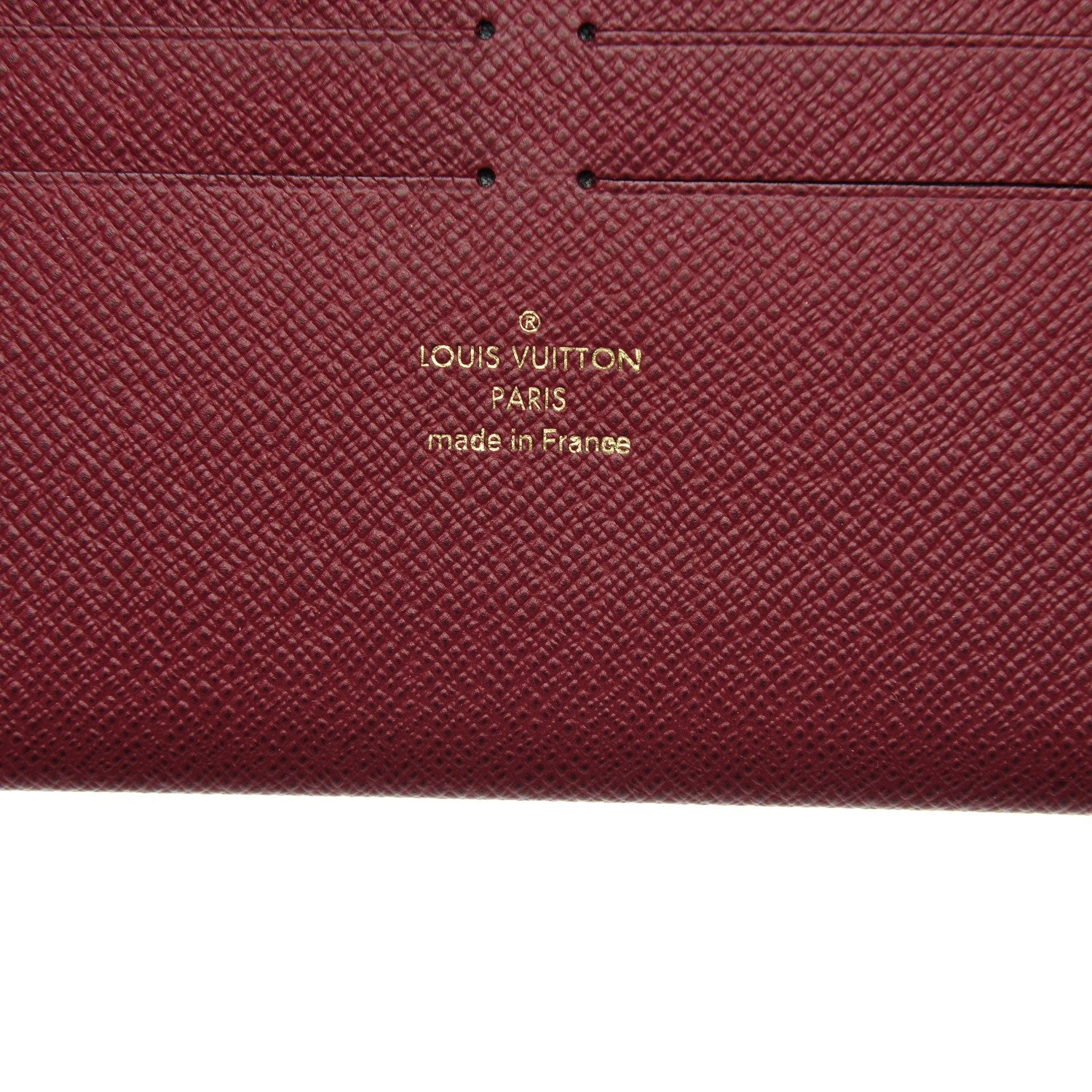 Louis Vuitton Calfskin Felicie Card Holder Insert Fuchsia 5 of 5