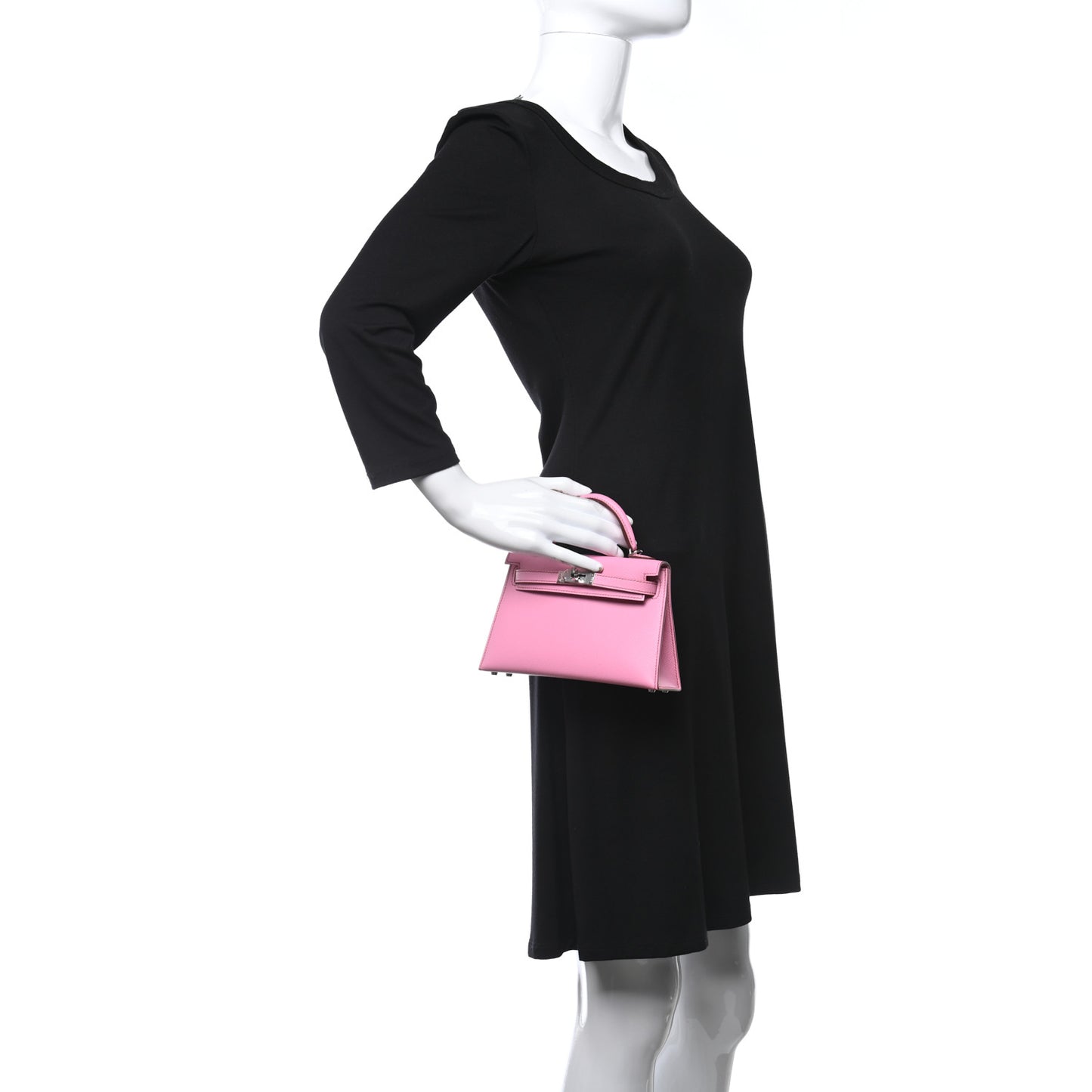 Epsom Mini Kelly Sellier 20 5P Pink