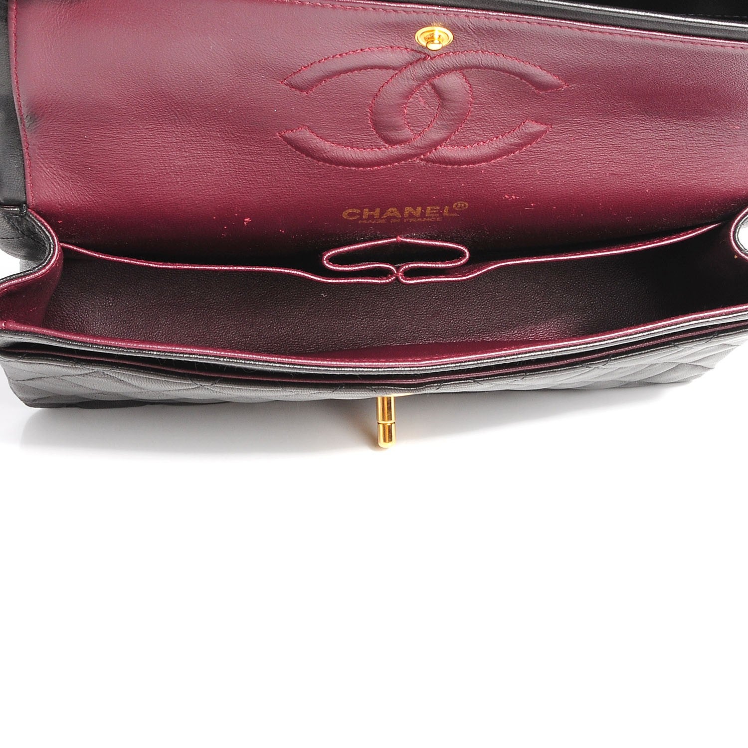 Chanel Lambskin Small Double Flap Black 8 of 8