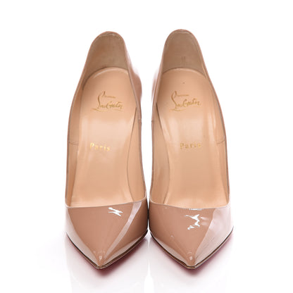 Christian Louboutin Patent So Kate 120 Pumps 39.5 Nude 2 of 10