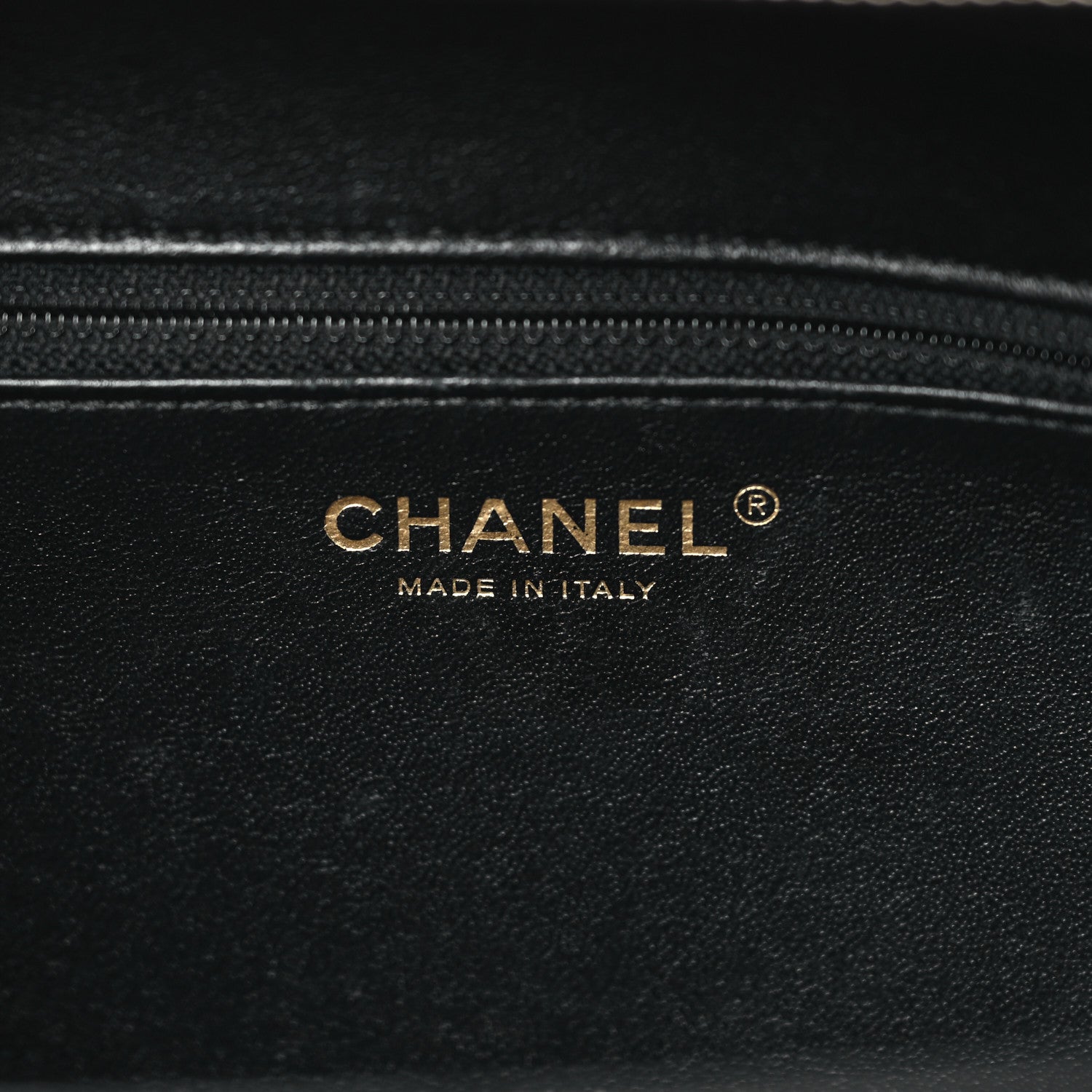 Chanel Caviar Quilted Large CC Filigree Vanity Case Black 6 of 9