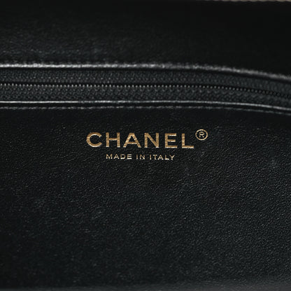 Chanel Caviar Quilted Large CC Filigree Vanity Case Black 6 of 9