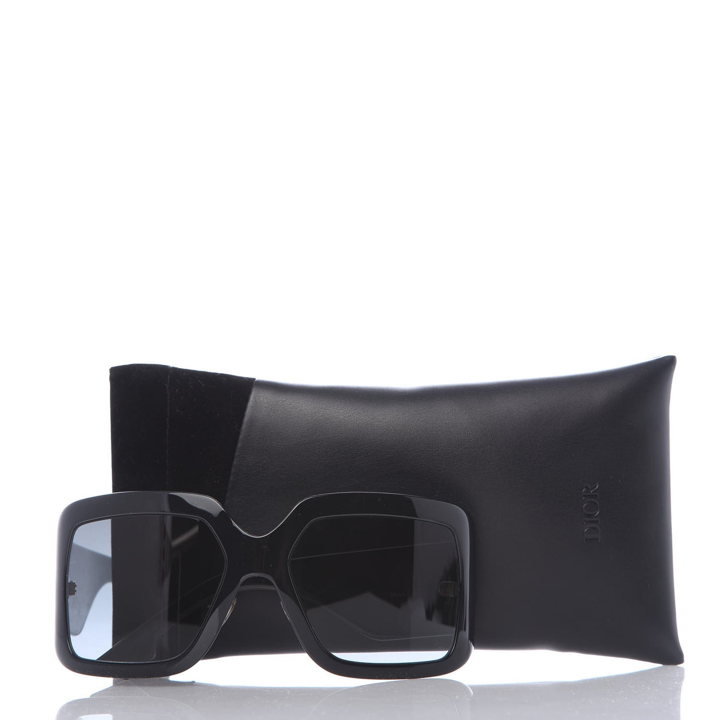 Acetate DiorSo Light 2 Shield Sunglasses Black