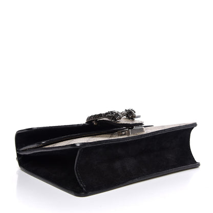 Gucci GG Supreme Monogram Mini Dionysus Shoulder Bag Black 4 of 8