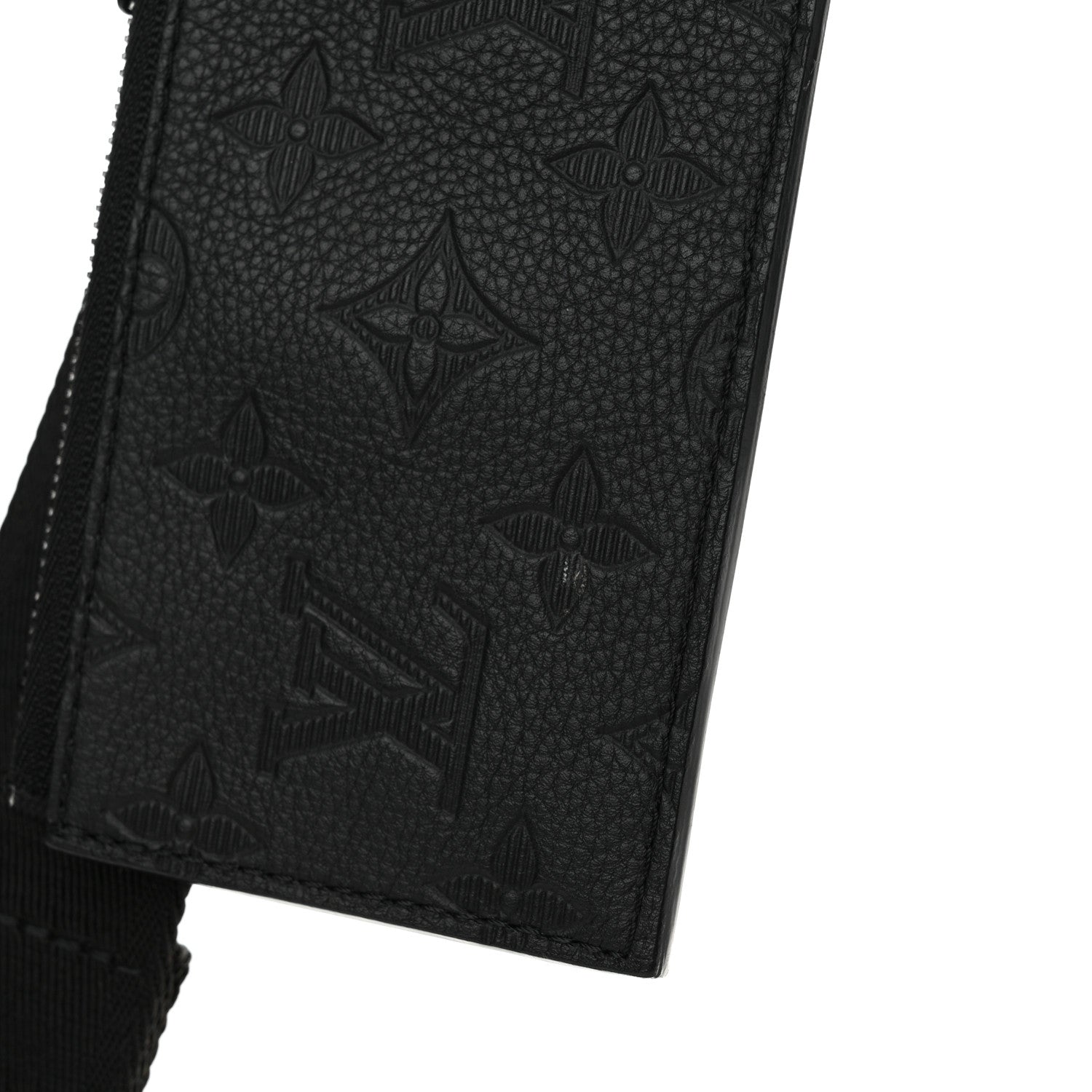 Louis Vuitton Calfskin Monogram Shadow Gaston Wearable Wallet 11 of 11