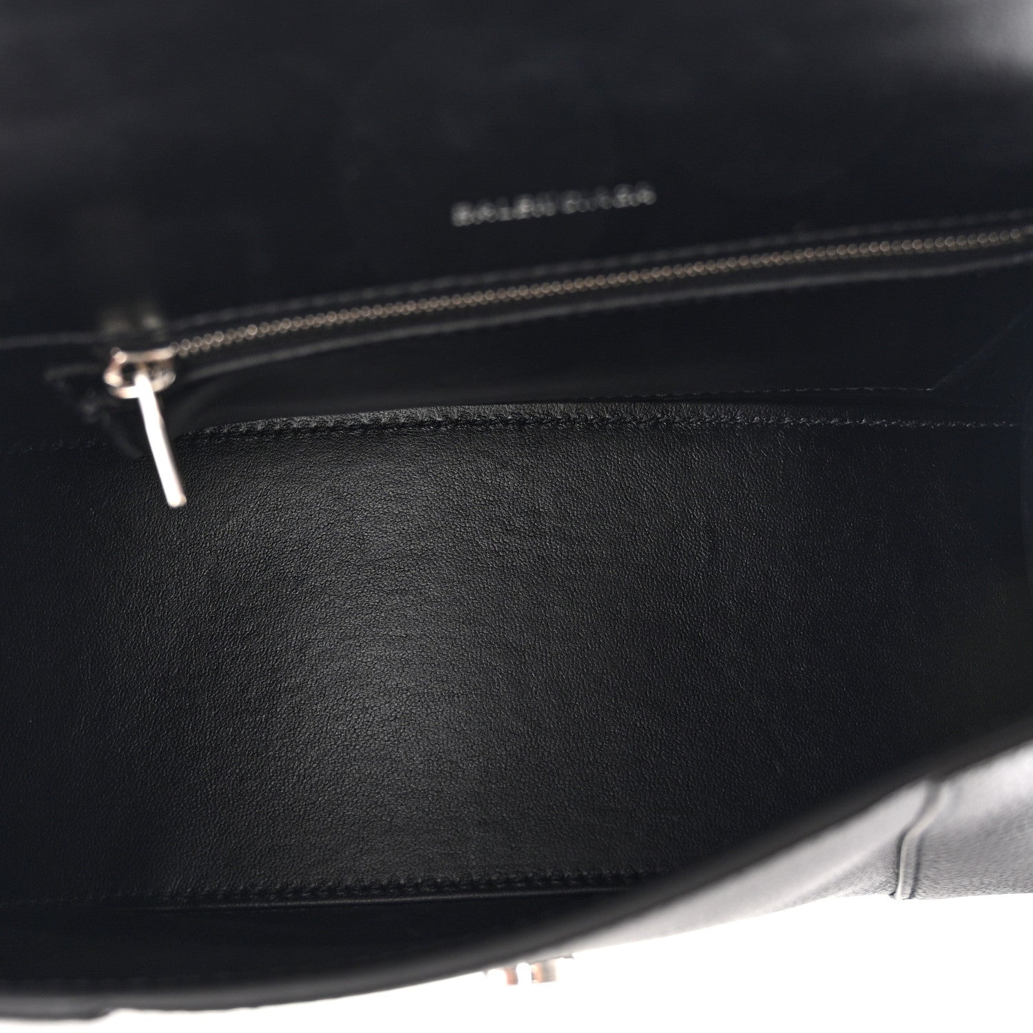 Balenciaga Grained Calfskin Small Hourglass Top Handle Bag Black 5 of 10