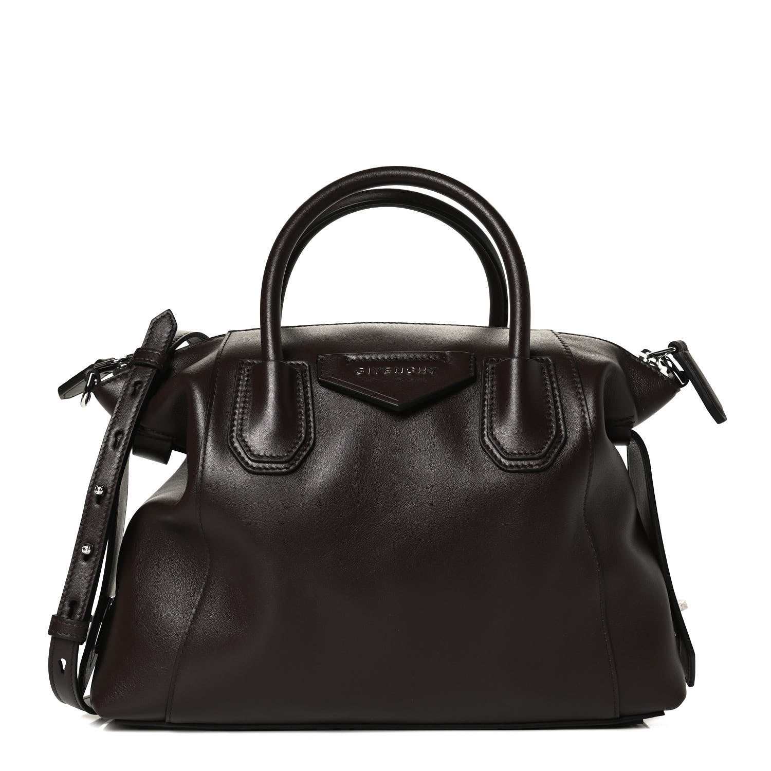 Givenchy Calfskin Small Soft Antigona Chocolate 1 of 13