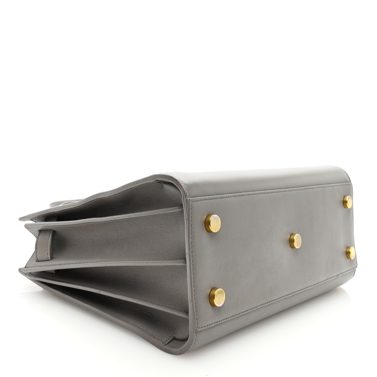 Saint Laurent Calfskin Baby Sac De Jour Fog 9 of 9