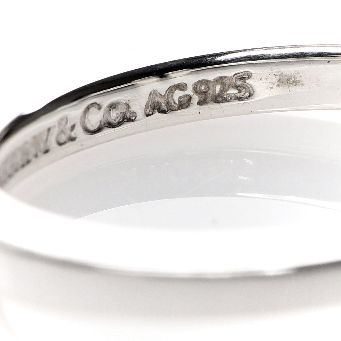 Sterling Silver T Square Ring 54 6.75