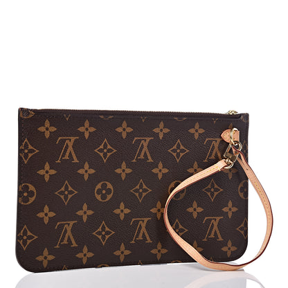 Louis Vuitton Monogram Neverfull MM GM Pochette 3 of 7