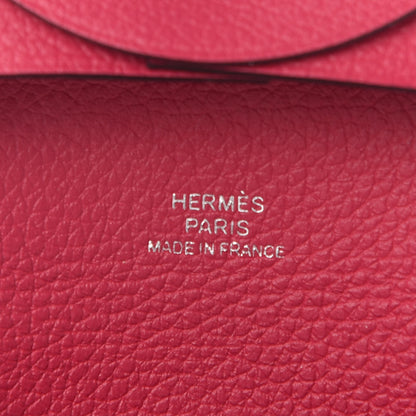 Hermes Evercolor Bastia Coin Purse Framboise 6 of 6