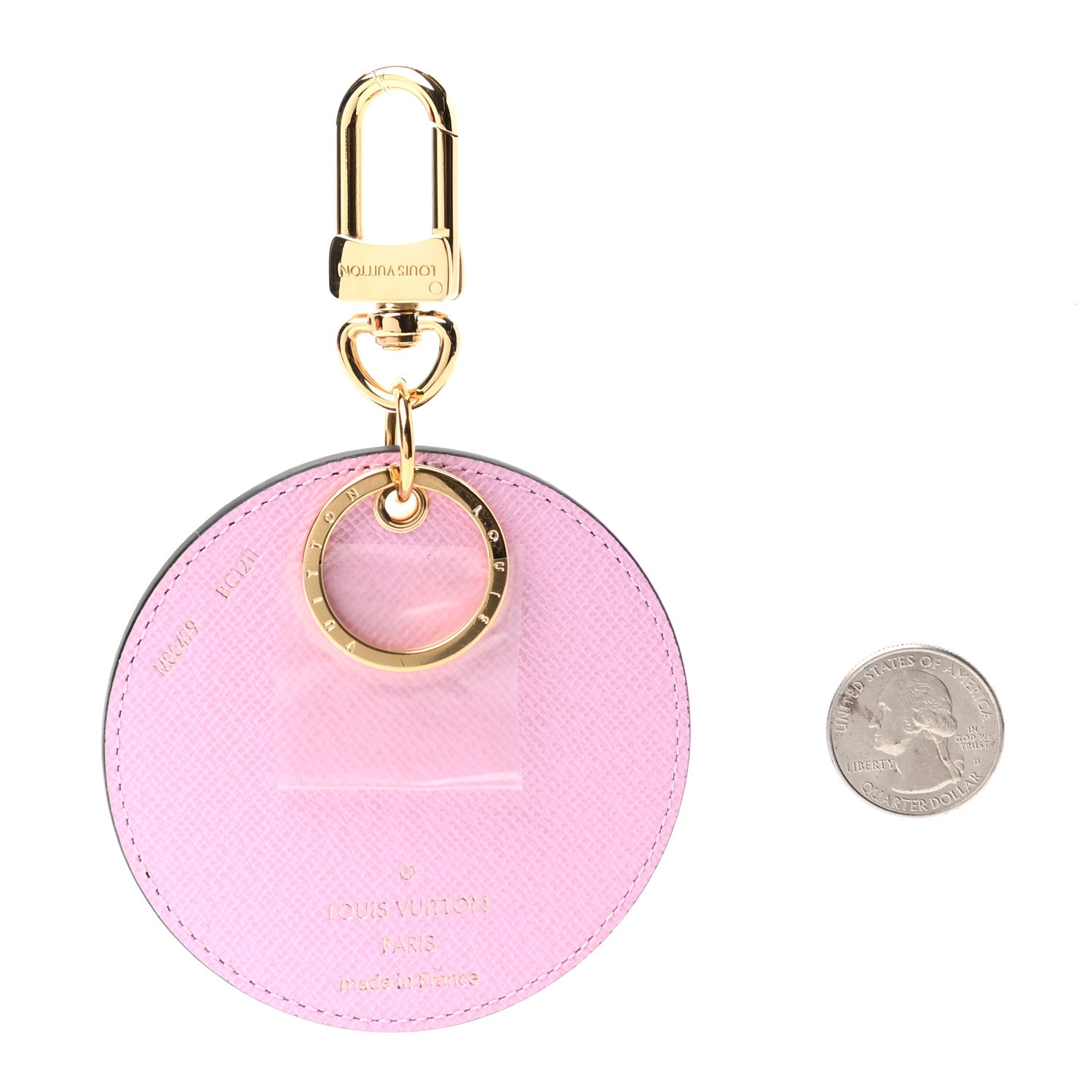 Louis Vuitton Monogram 2021 Christmas Animation Japanese Garden Bag Charm Key Ring Wisteria Pink 2 of 4