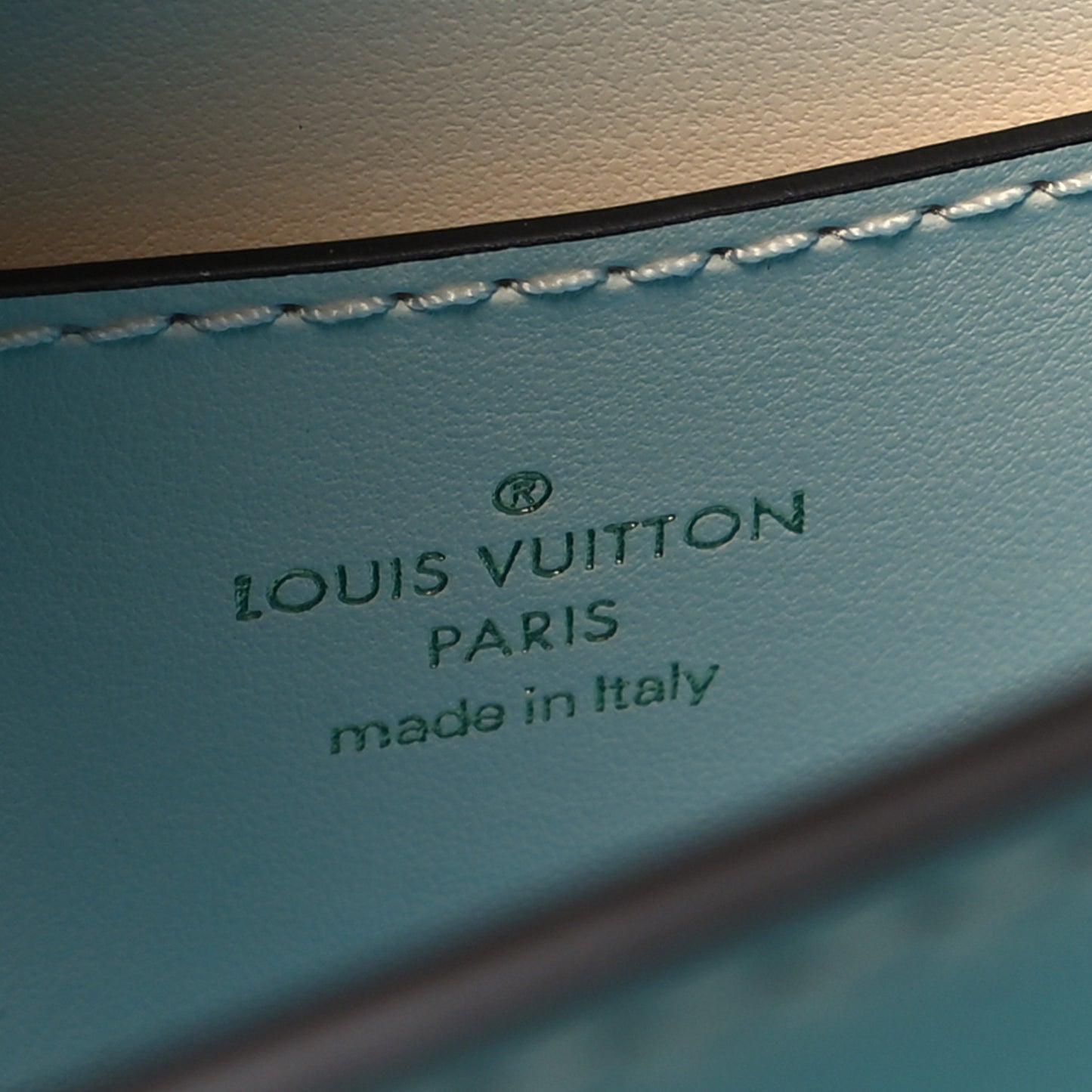 Smooth Calfskin LV Pont 9 Cream