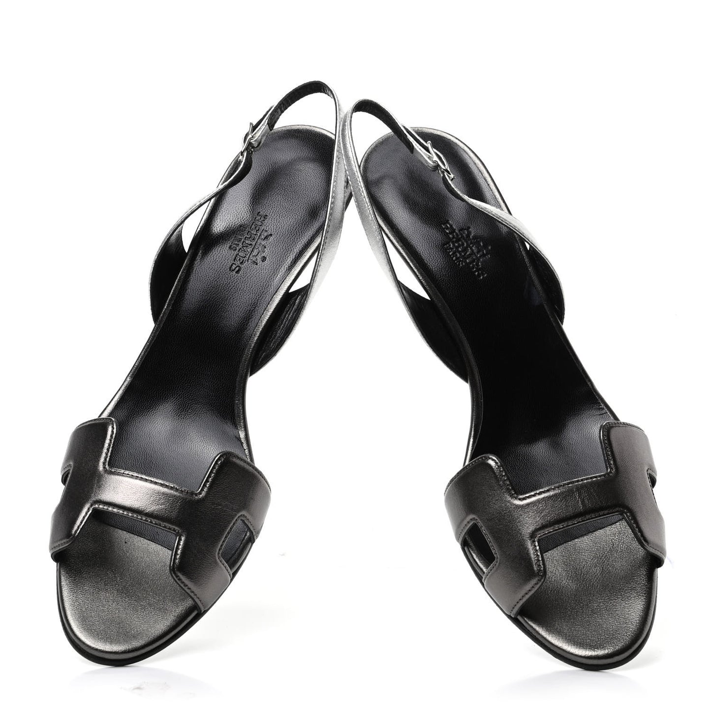 Iridescent Calfskin In the Mix Jumbo Double Flap Black
