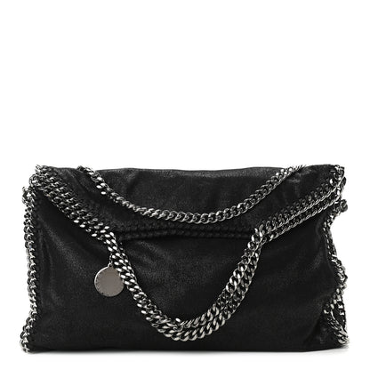 Stella McCartney Shaggy Deer Falabella Fold Over Tote Black 1 of 11