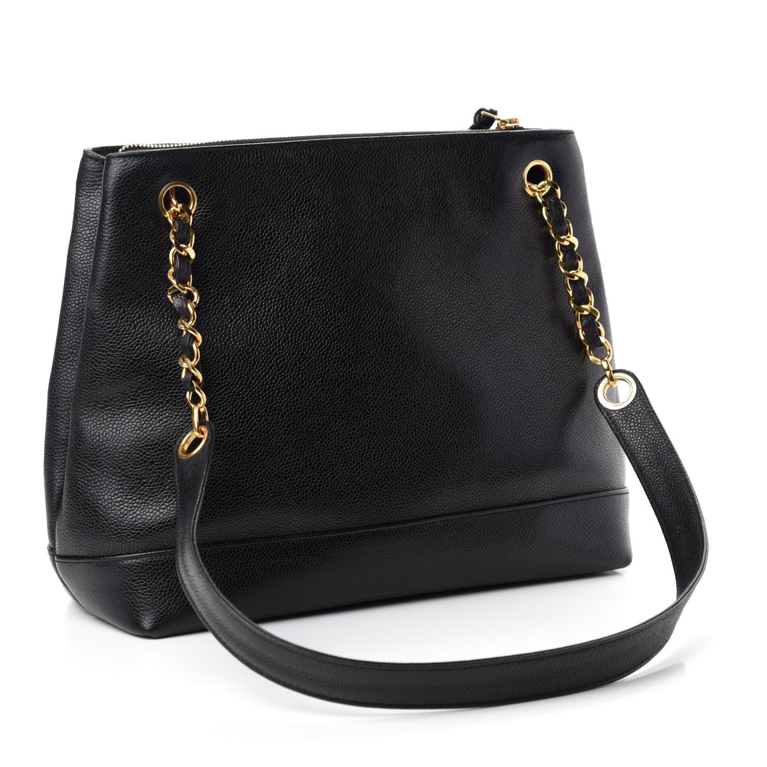Chanel Caviar CC Shoulder Bag Black 3 of 11